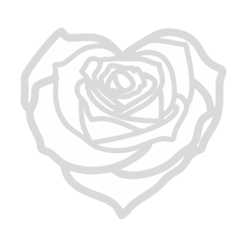 Serce róża mniejsze - 0,8 mm