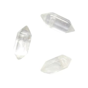 Kamień naturalny Kryształ górski - grot, sopel, amulet - mały 20x9 mm 