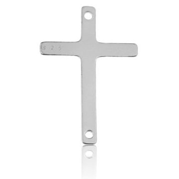 Blaszka do grawerowania Krzyż, Srebro 925 BL 15 - 0,4 mm