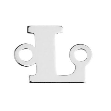 Łącznik Litera L, srebro 925 CMBL L - 0,8 mm
