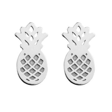 Earrings, earstuds Pineapples Silver 925, SZ 85