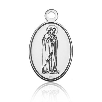 Pendant Virgin Mary Silver 925 BL 504 - 0,4 mm