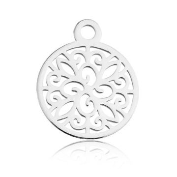 Charm Open-work Circle Silver 925 BL 740 - 0,4 mm