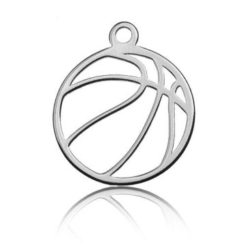 Charm Basketball Silver 925 BL 419 - 0,8 mm