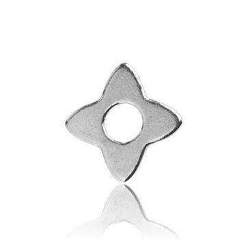 Charm Flower (no need jumpring!) Silver 925 BL 202 - 0,4 mm