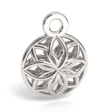 Decorative open-work small pendant, silver 925 S-CHARM 687