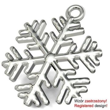 Charm SNOW FLAKE Silver 925 H-84