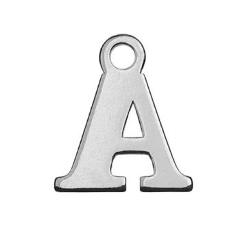 Charm Letter 'A' Silver 925 MBL A - 0,8 mm