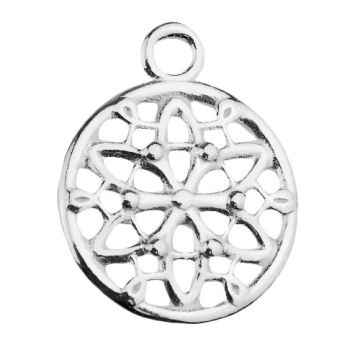 Charm Rosette Silver 925 S-CHARM 550