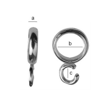 Element do podwieszania srebro 925 OB 2