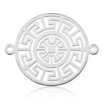 Connector Greek Rosette Silver 925 BL 538 - 0,4 mm