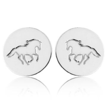 Horse earstuds / earrings, silver  925 SZ 392