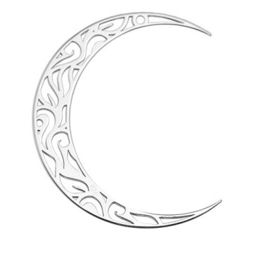 Pendant Moon Silver 925 BIG BL 8 - 0,8 mm