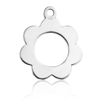 Charm Flower Silver 925 BL 610 - 0,4 mm