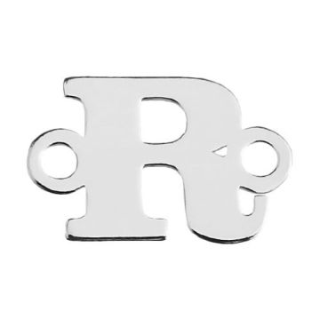 Connector Letter R Silver 925 CMBL R - 0,8 mm