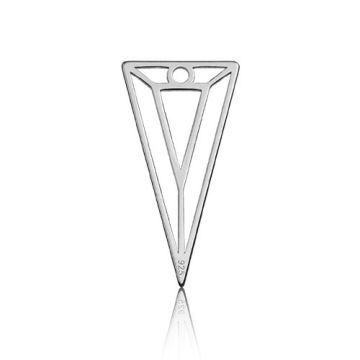 Charm Triangle Silver 925 BL 390 - 0,4 mm