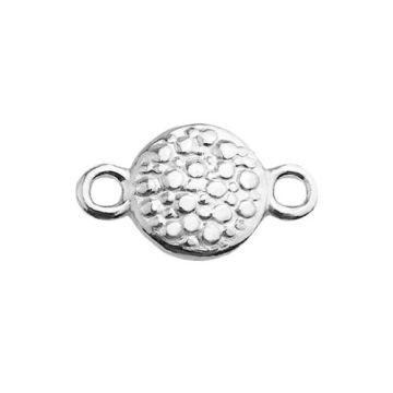 Round Spotted Connector Silver 925 S-CHARM 367