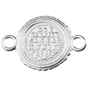 Connector Coin, silver 925 S-CHARM 586