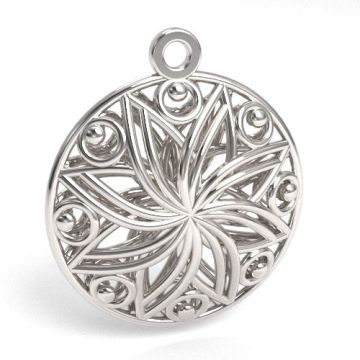 Decorative open-work pendant, silver 925 S-CHARM 679