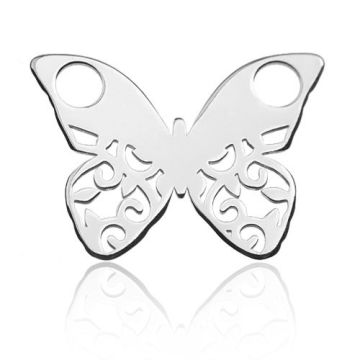 Charm 'Celebrity' Butterfly Silver 925 BL 522 - 0,4 mm