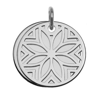 Double Charm Rosette Silver 925 BL 360 - 0,4 mm