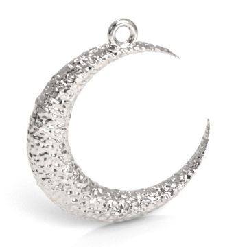 Decorative charm moon, silver 925 S-CHARM 660