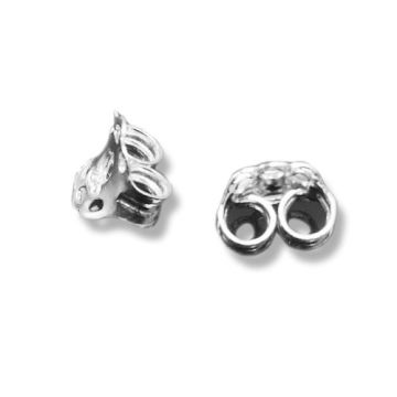 Extra light Silver Earnuts  BAR 1 SL