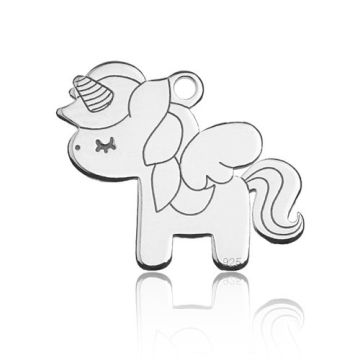 Charm Unicorn Silver 925 BL 455 - 0,8 mm