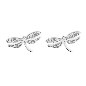 Earrings, Earstuds Dragonflies Silver 925 SZ 118