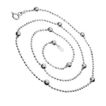 Bead Chain with balls, silver 925, CPD120P4 40 CM