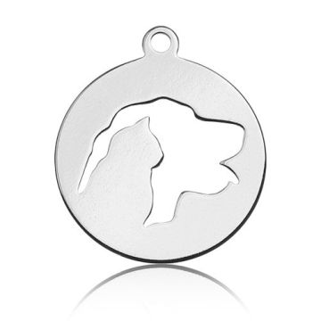 Charm Cat&Dog Silver 925 BL 396 - 0,4 mm