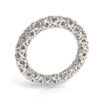 Decorative open-work circle Charm, silver 925 S-CHARM 664