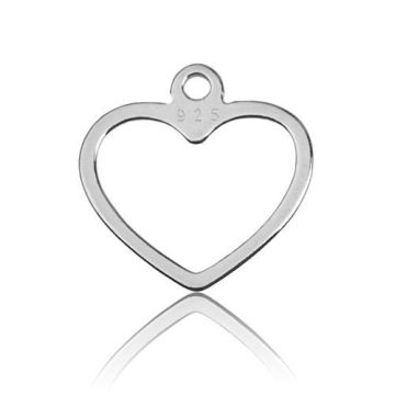 Charm Heart Silver 925 BL 229 - 0,8 mm