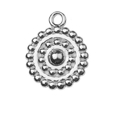 Round Charm with Balls Silver  925 S-CHARM 290