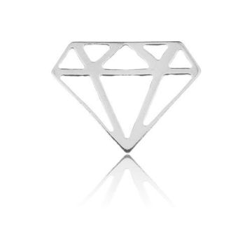 Charm DIAMOND Silver 925 BL 98 - 0,8 mm