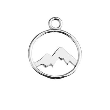 Charm Mountains Silver 925 S-CHARM 461