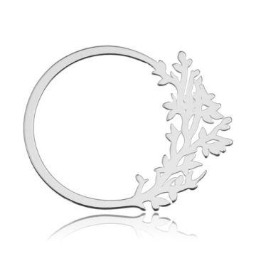 Decorative charm Circle Silver 925 BL 302 - 0,4 mm