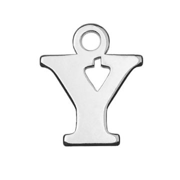 Charm Letter 'Y' Silver 925 MBL Y - 0,8 mm