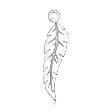 Charm Feather for 'Dream Catcher' Silver 925 BL 281 - 0,4 mm