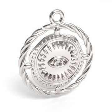 Charm with an eye, silver 925 S-CHARM 647