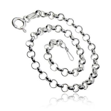 Bracelet Rolo Silver 925 R000 - 14 CM