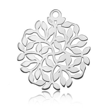 Charm Leaves Silver 925 BL 430 - 0,4 mm