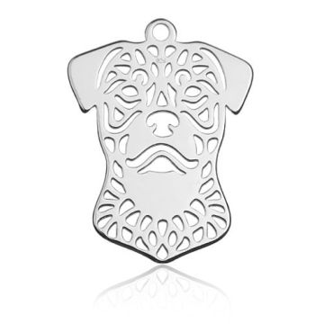 Charm Dog -  Rottweiler Silver 925 BL 471 - 0,4 mm