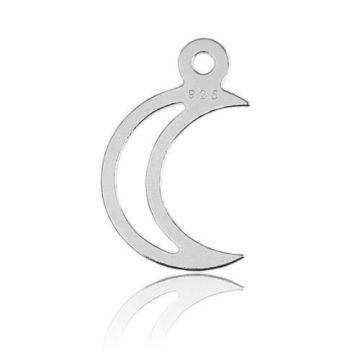 Charm Moon Silver 925 BL 192 - 0,4 mm