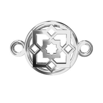 Connector Rosette Marocco style Silver 925 S-CHARM 252