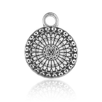 Charm Little Aztec Coin, silver 925 BL 909 - 0,8 mm