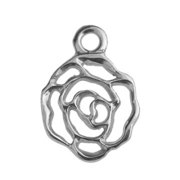 Charm ROSE Silver925 OBL 10