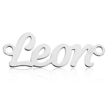 Connector / Charm Leon Silver 925 BL LEON