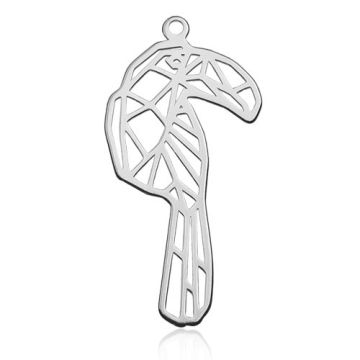 Charm Origami Toucan Silver 925 BL 486 - 0,4 mm