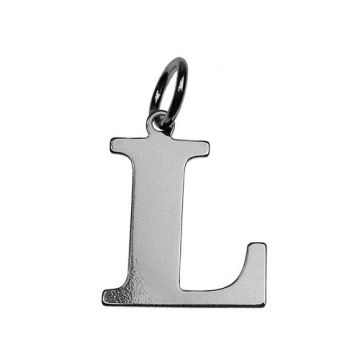 Charm LETTER 'L' Silver 925 BL L - 0,4 mm